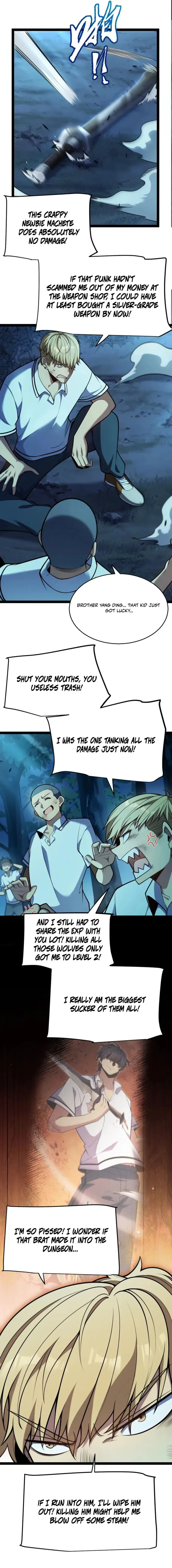 I started with the mythical talent, killing gods with one sword! Chapter 6 page 18 - 