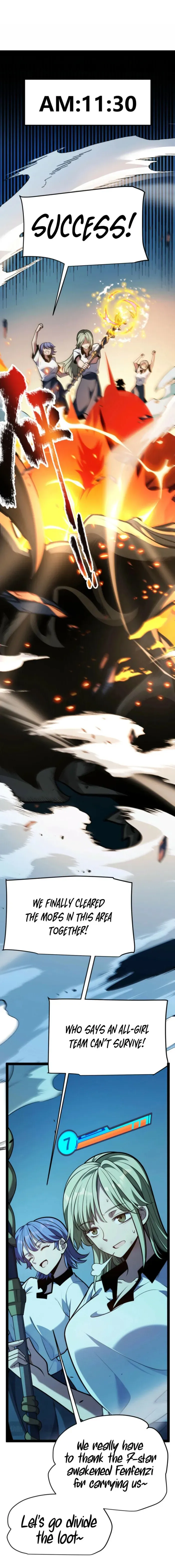 I started with the mythical talent, killing gods with one sword! Chapter 8 page 15 - 