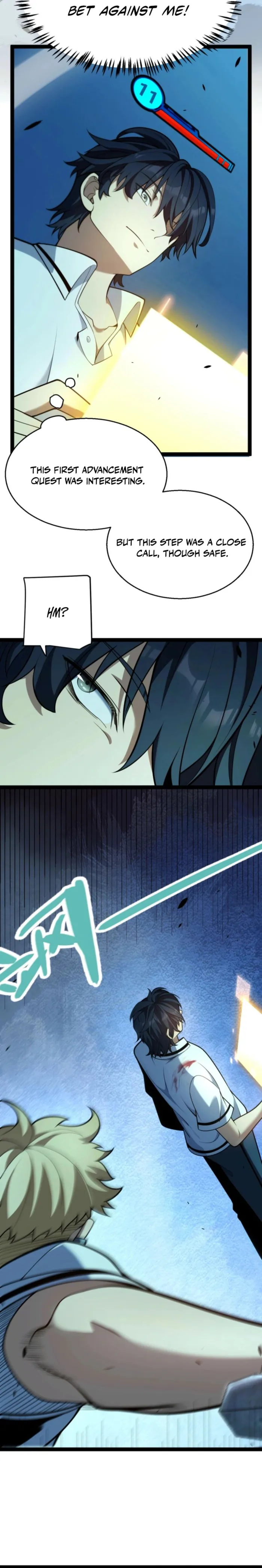 I started with the mythical talent, killing gods with one sword! Chapter 8 page 7 - 