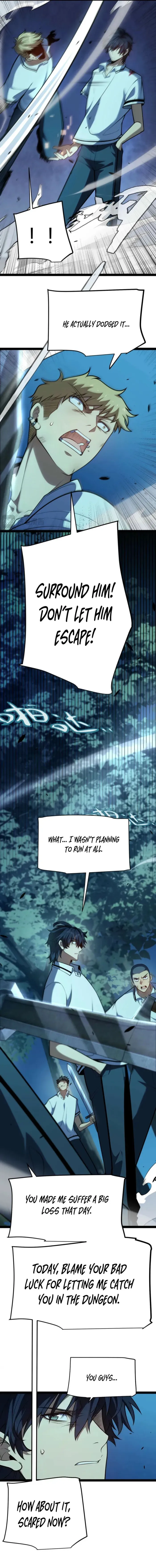 I started with the mythical talent, killing gods with one sword! Chapter 8 page 8 - 