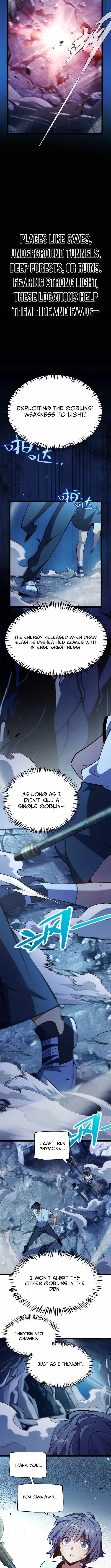 I started with the mythical talent, killing gods with one sword! Chapter 9 page 8 - 