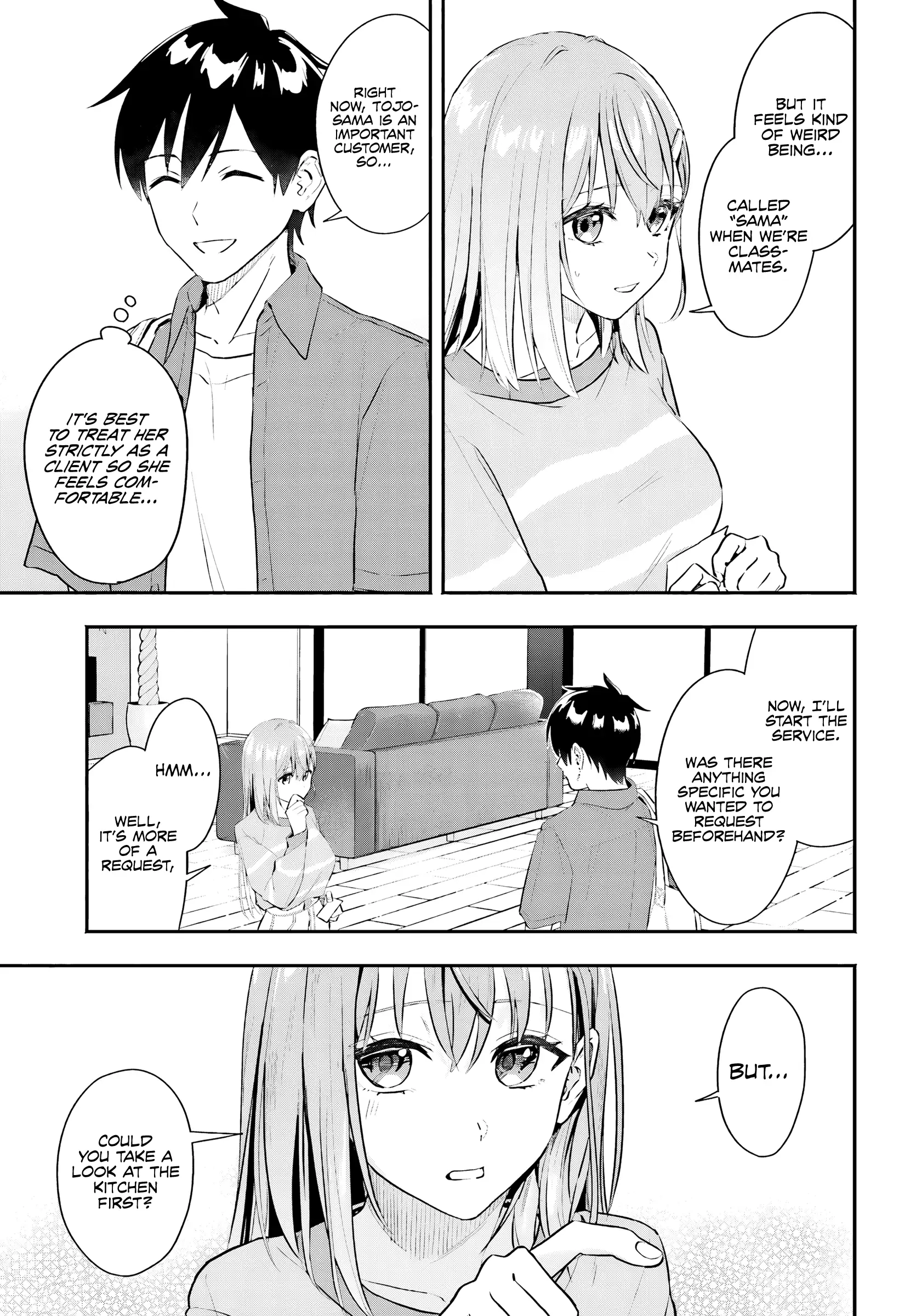 I Started Working a Housekeeping Job and Ended up Being Liked by the Family of the Most Beautiful Girl in School Chapter 1 page 29 - 