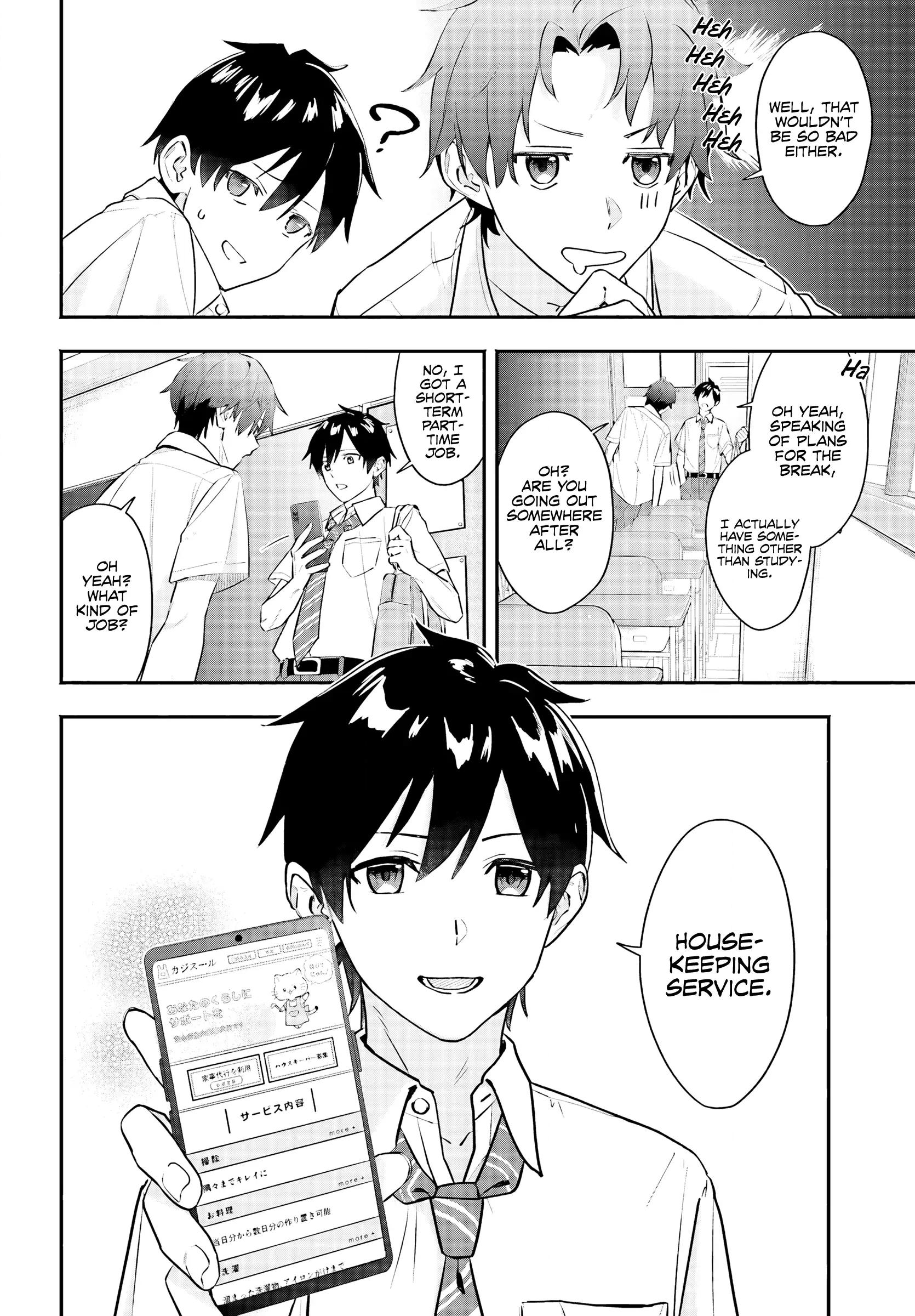 I Started Working a Housekeeping Job and Ended up Being Liked by the Family of the Most Beautiful Girl in School Chapter 1 page 8 - 
