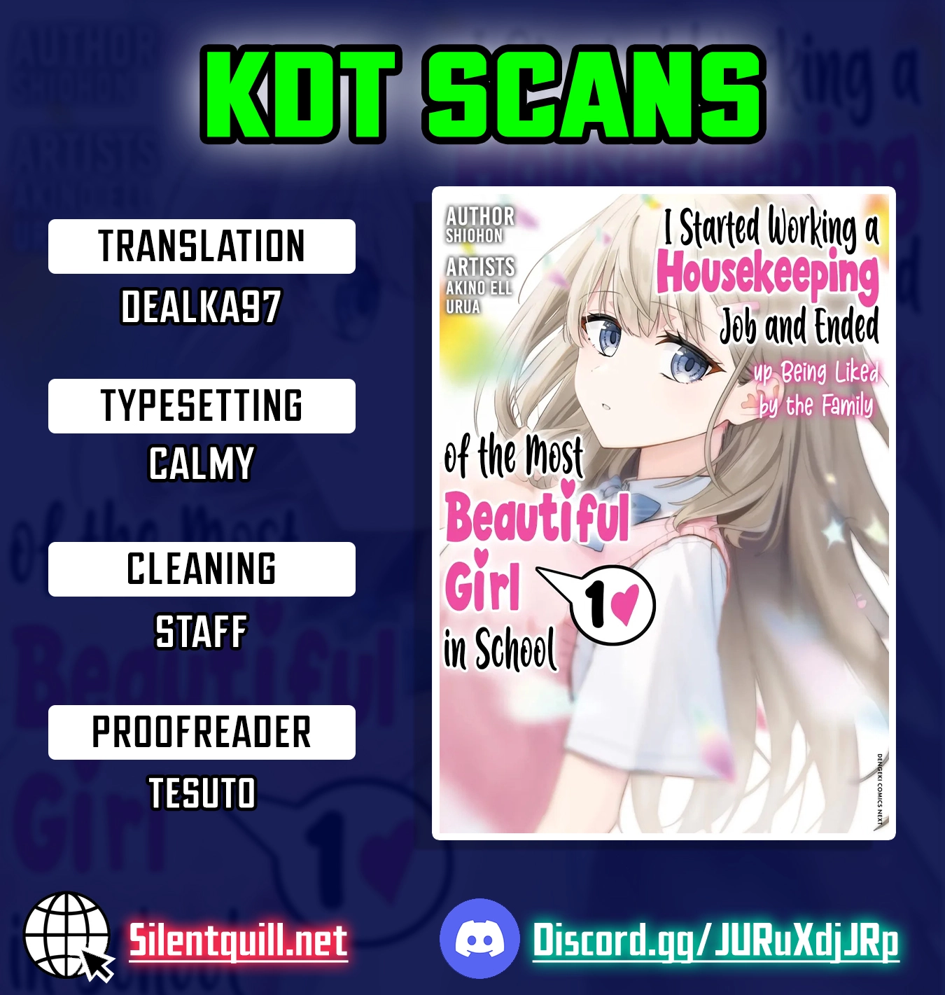 I Started Working a Housekeeping Job and Ended up Being Liked by the Family of the Most Beautiful Girl in School Chapter 10 page 1 - 