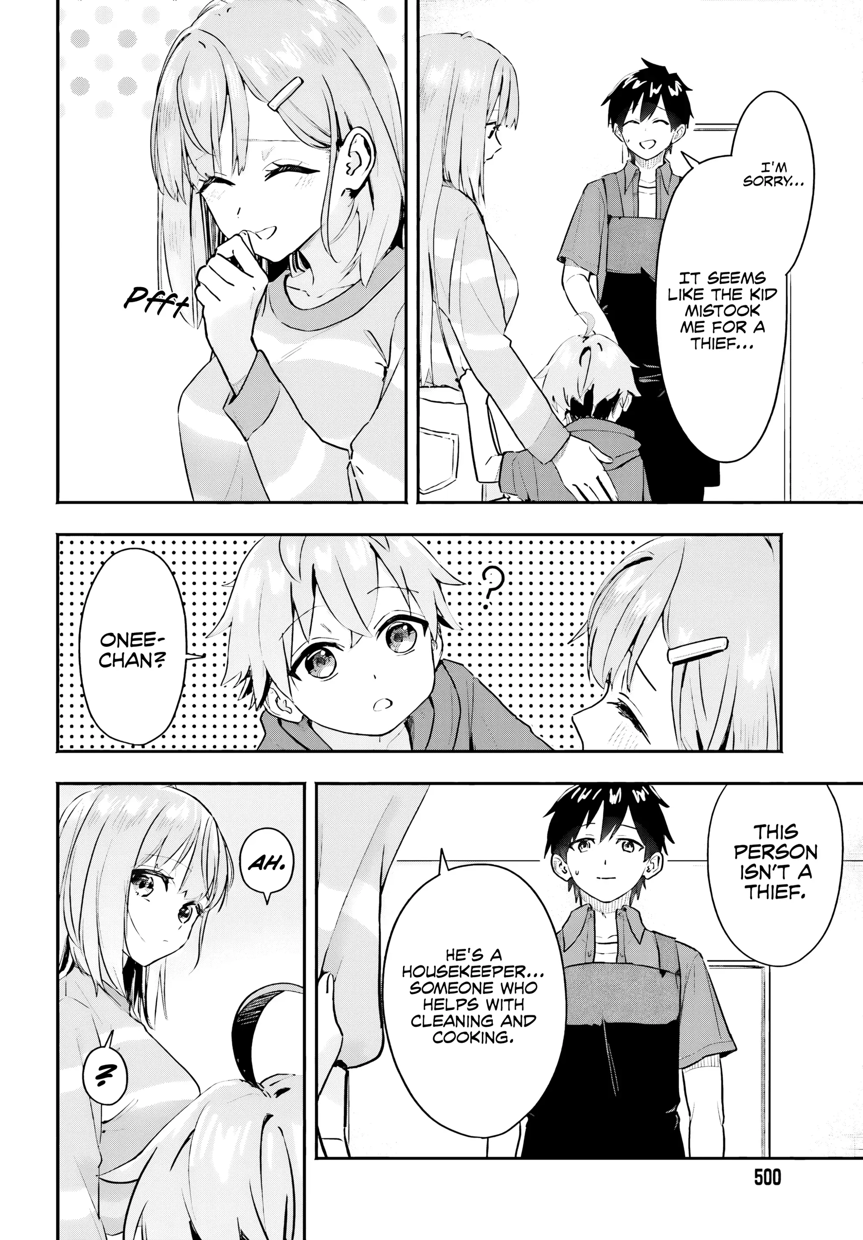 I Started Working a Housekeeping Job and Ended up Being Liked by the Family of the Most Beautiful Girl in School Chapter 2 page 9 - 