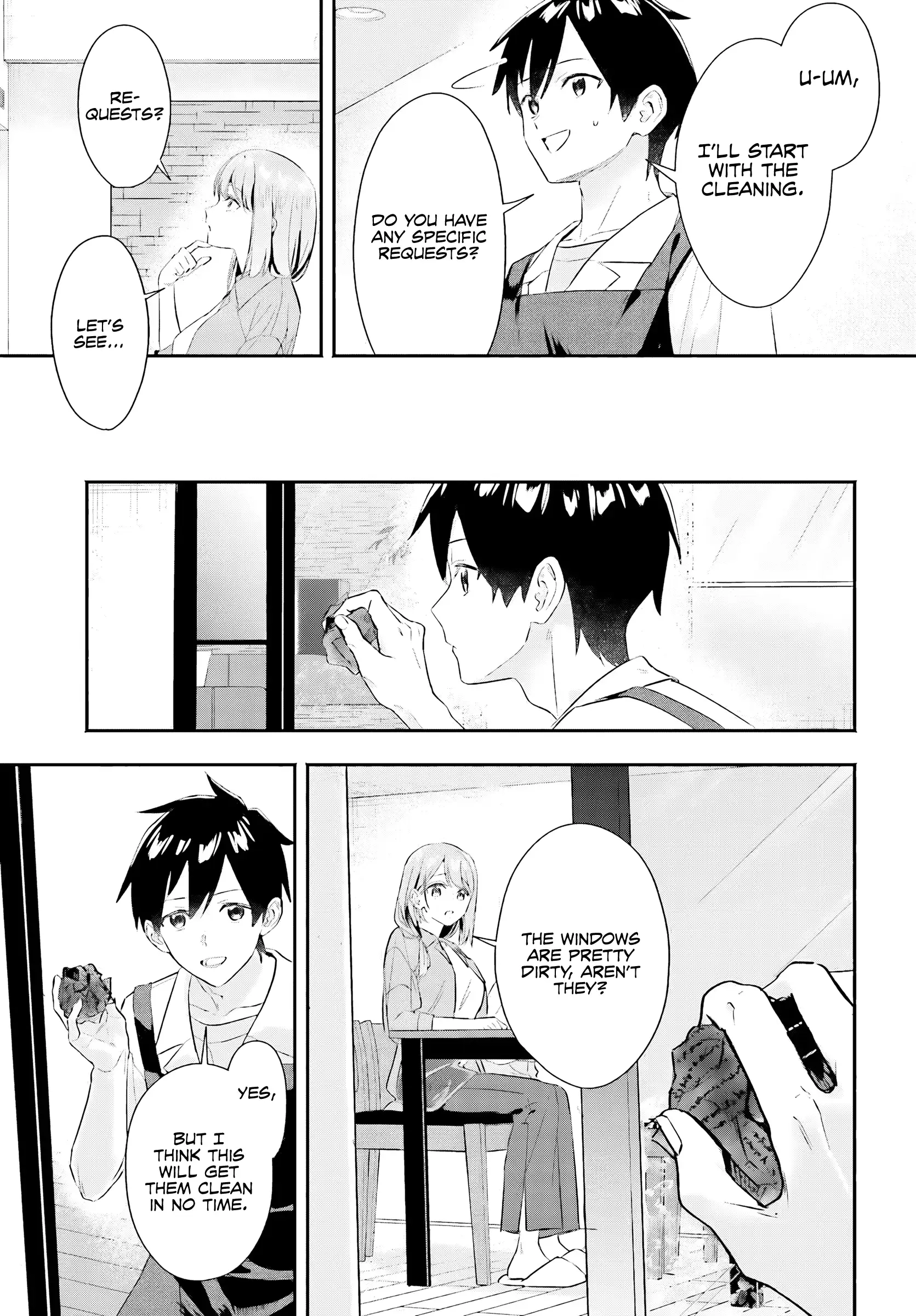 I Started Working a Housekeeping Job and Ended up Being Liked by the Family of the Most Beautiful Girl in School Chapter 4 page 12 - 