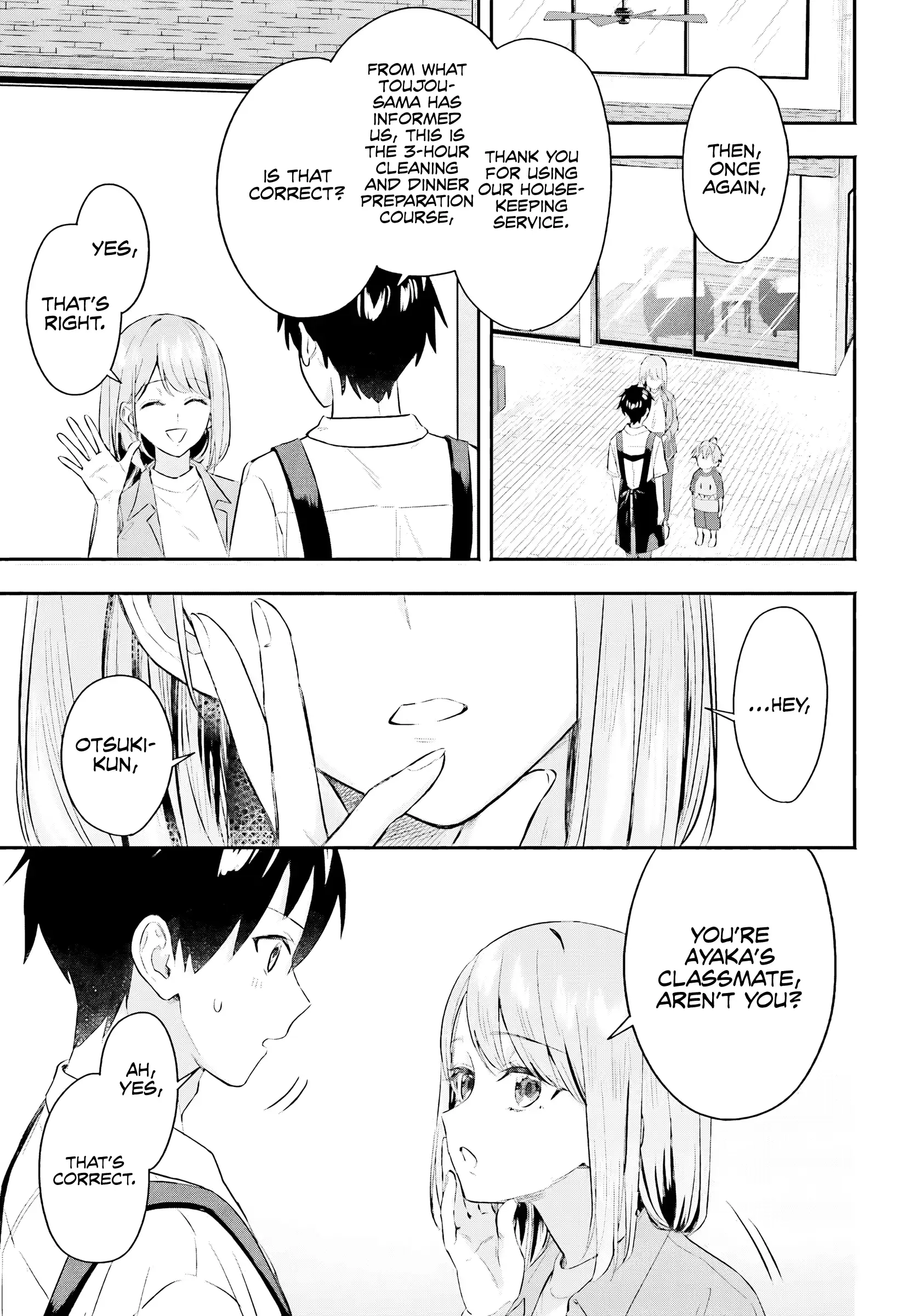 I Started Working a Housekeeping Job and Ended up Being Liked by the Family of the Most Beautiful Girl in School Chapter 4 page 6 - 