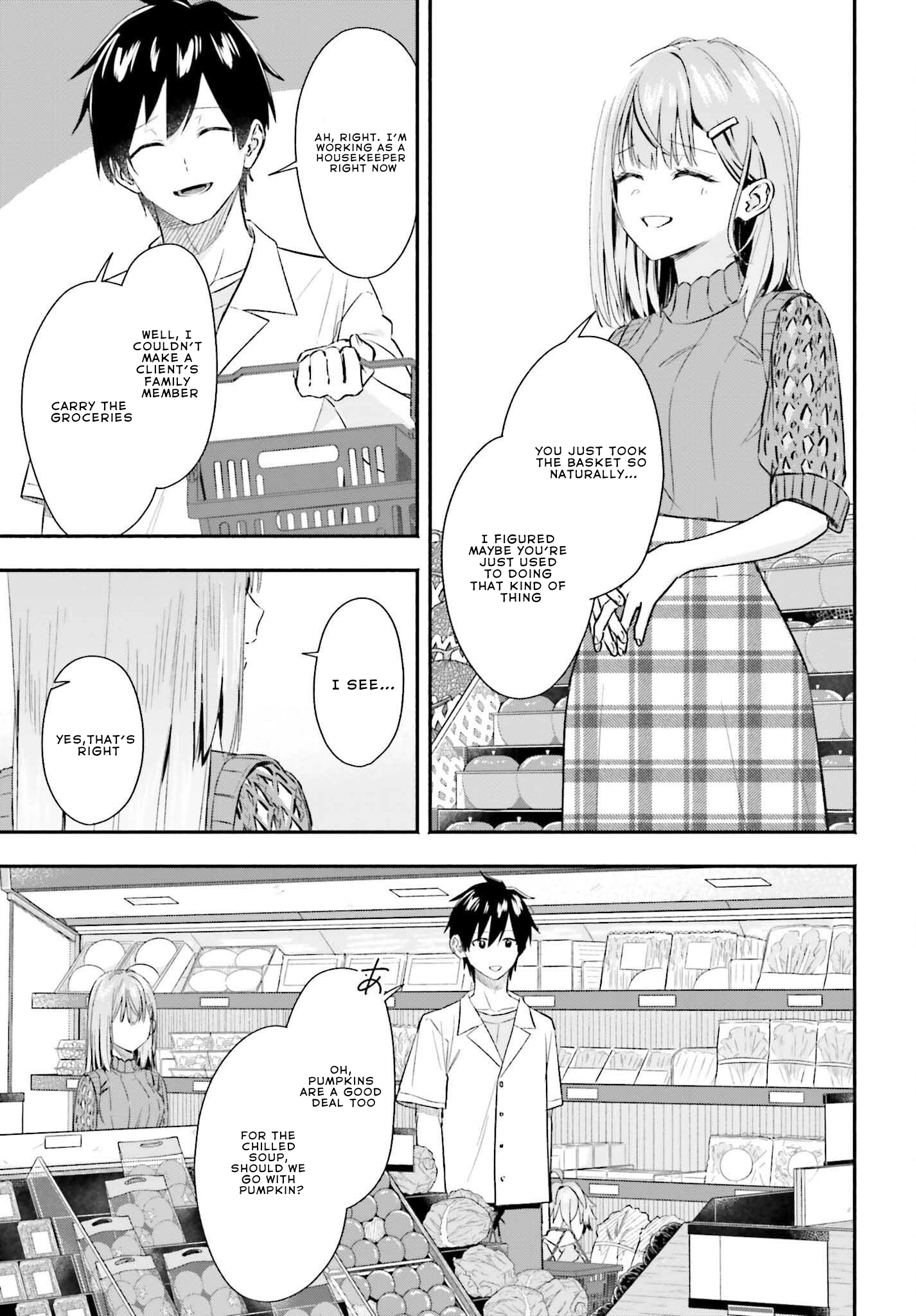 I Started Working a Housekeeping Job and Ended up Being Liked by the Family of the Most Beautiful Girl in School Chapter 5.1 page 7 - 