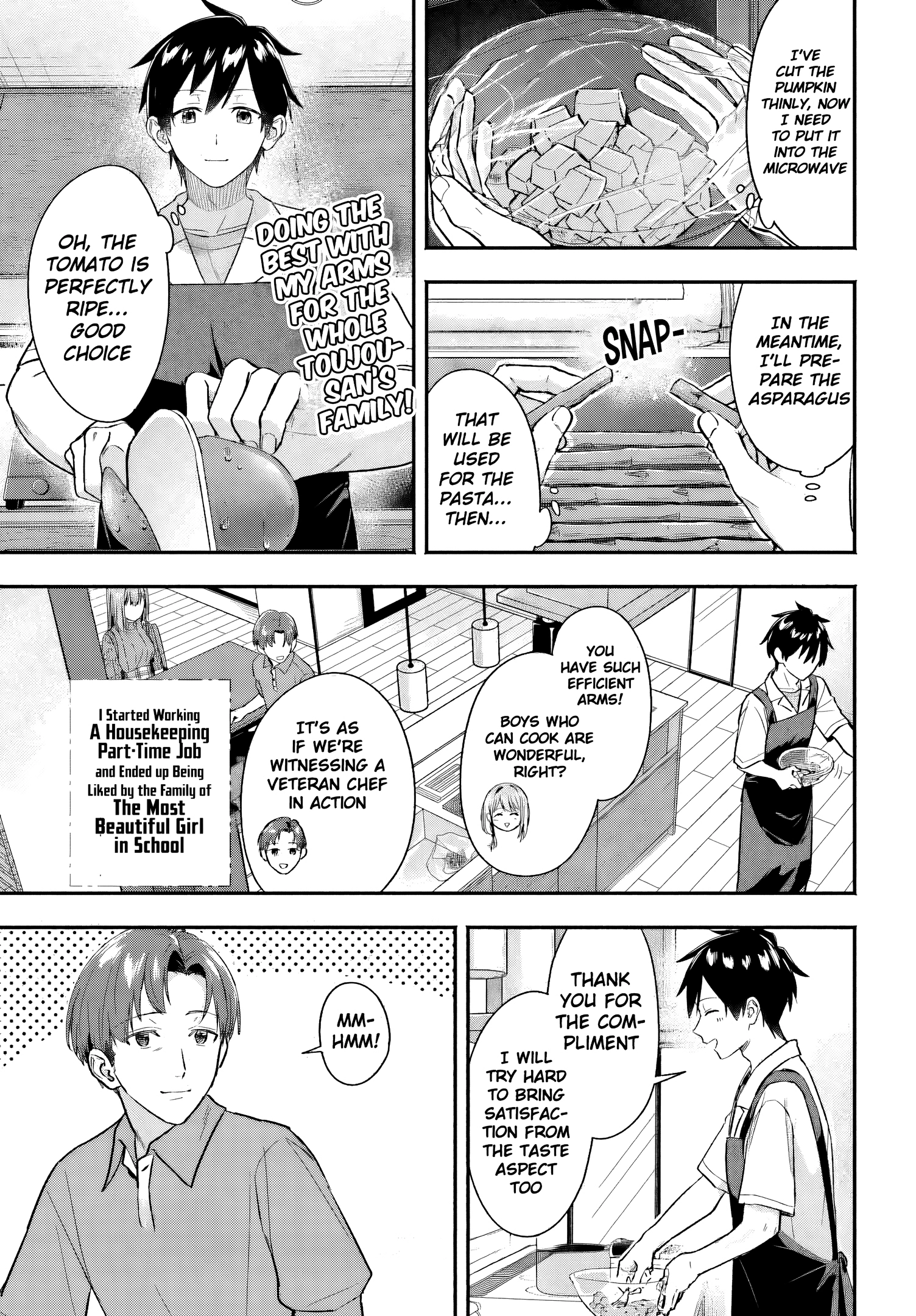 I Started Working a Housekeeping Job and Ended up Being Liked by the Family of the Most Beautiful Girl in School Chapter 5 page 19 - 