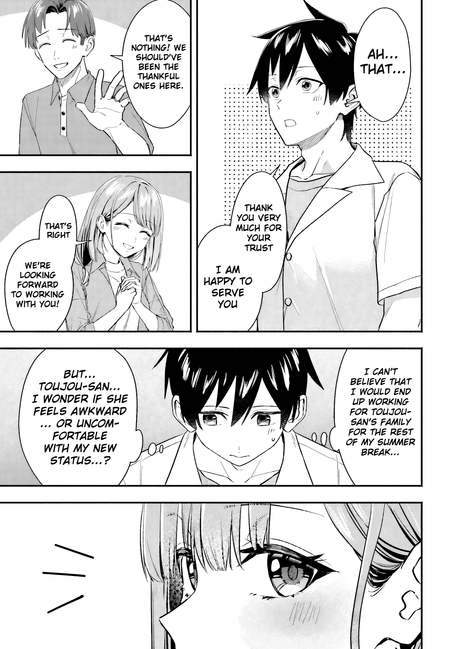 I Started Working a Housekeeping Job and Ended up Being Liked by the Family of the Most Beautiful Girl in School Chapter 5 page 33 - 