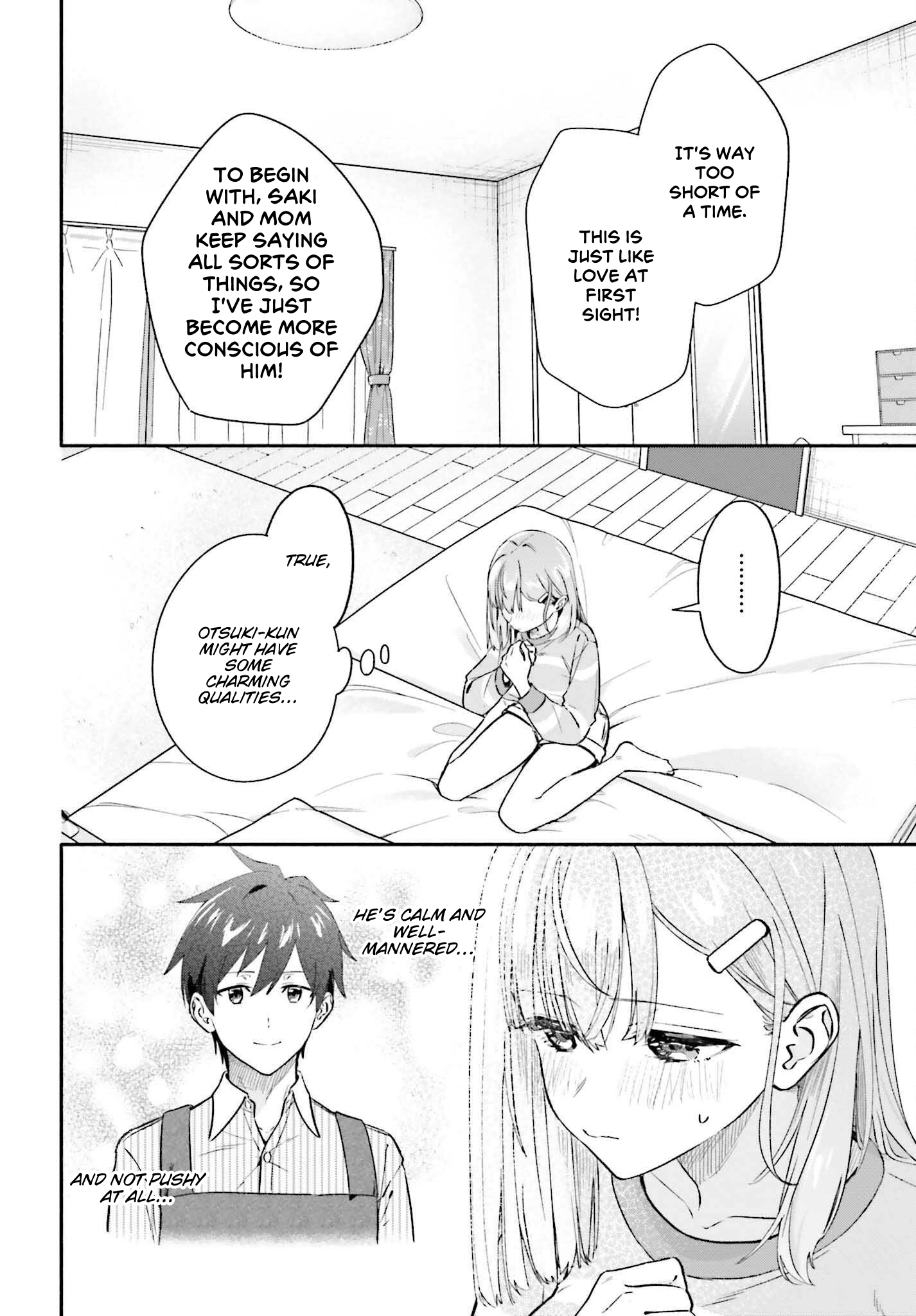 I Started Working a Housekeeping Job and Ended up Being Liked by the Family of the Most Beautiful Girl in School Chapter 7.1 page 12 - 