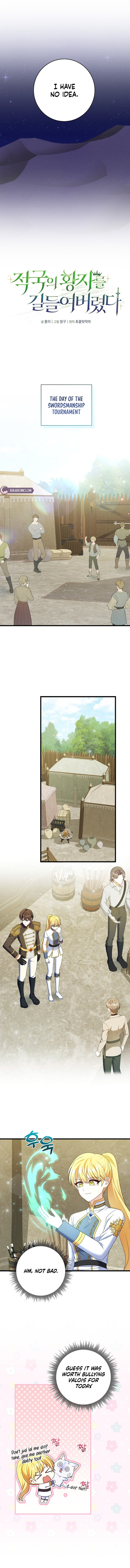 I Tamed the Enemy Prince Chapter 25 page 10 - 