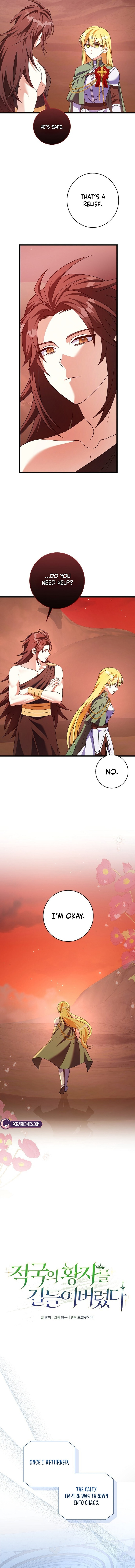 I Tamed the Enemy Prince Chapter 56 page 8 - 