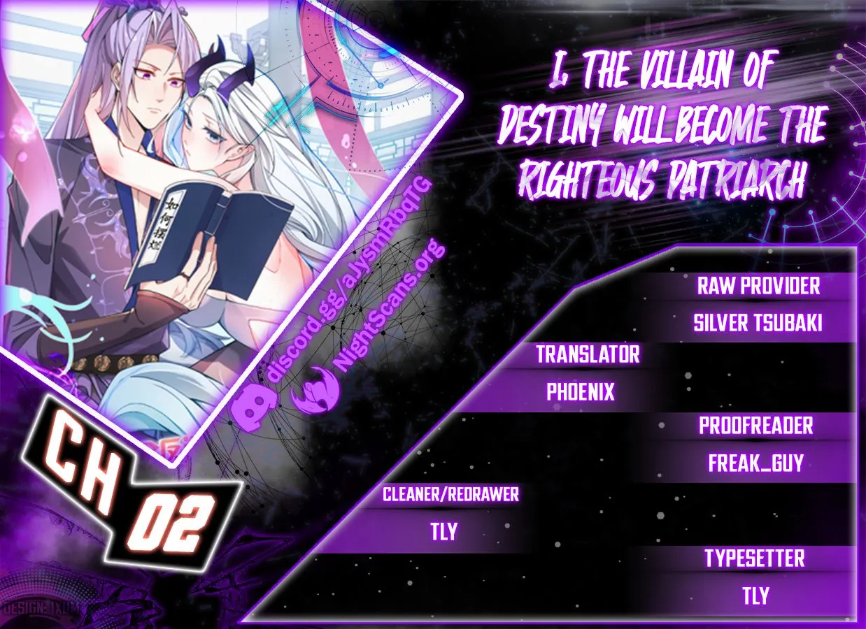 I, The Destined Villain, Will Become the Righteous Patriarch Chapter 2 page 1 - 