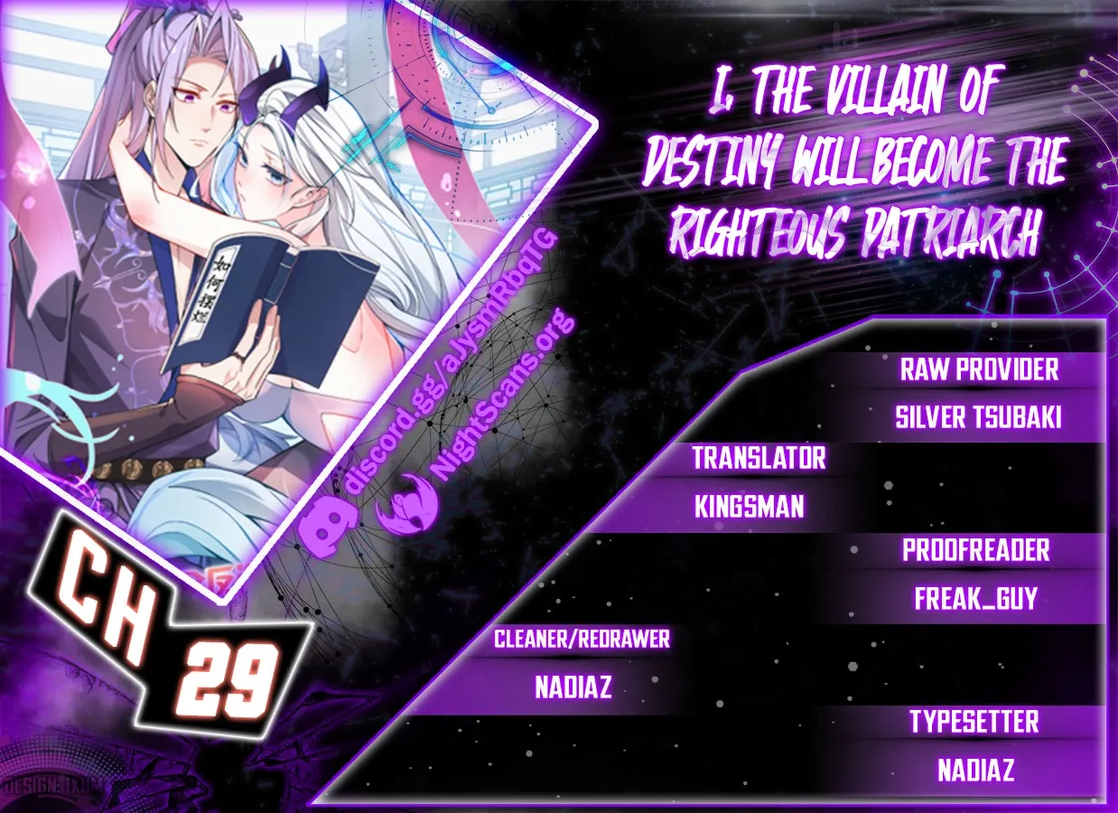 I, The Destined Villain, Will Become the Righteous Patriarch Chapter 29 page 1 - 