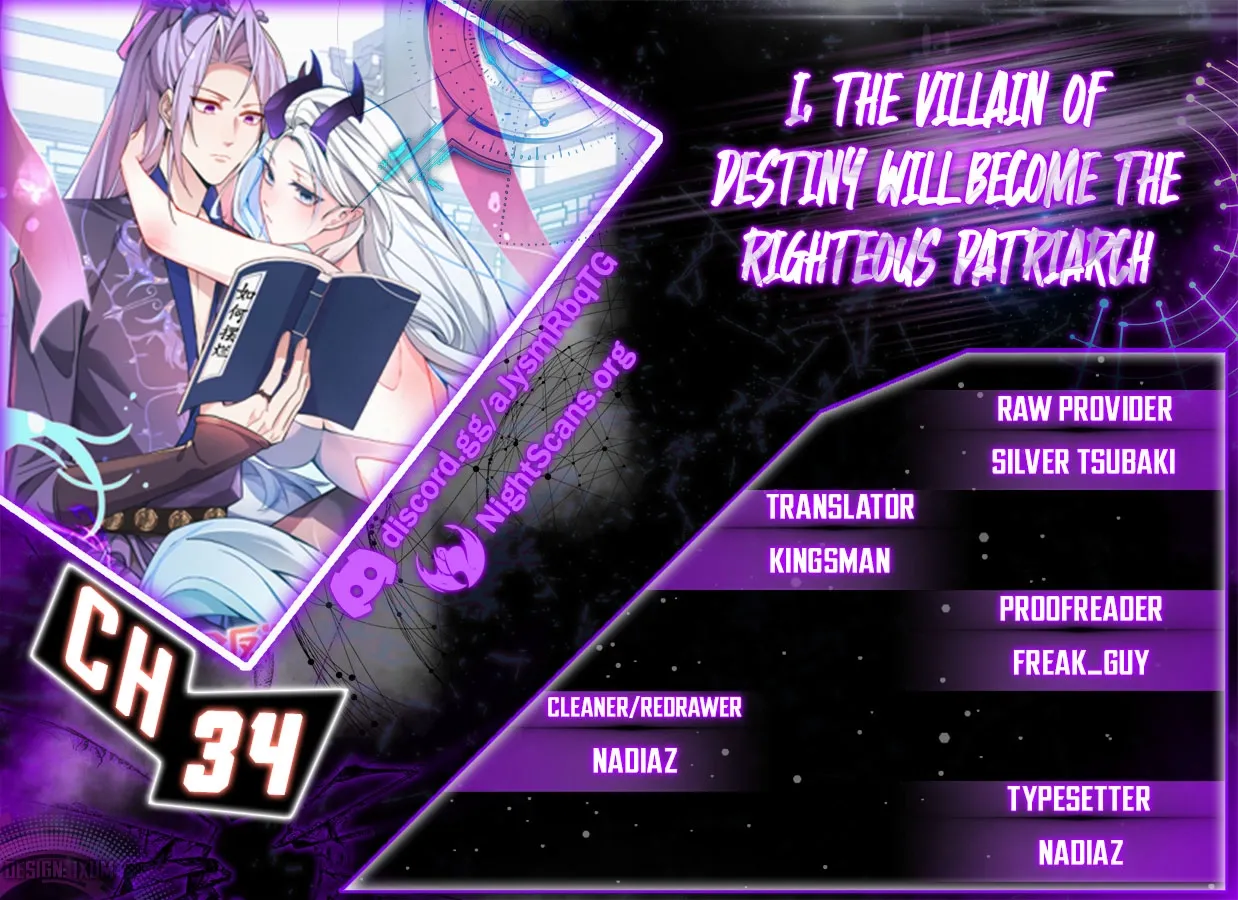 I, The Destined Villain, Will Become the Righteous Patriarch Chapter 34 page 1 - 