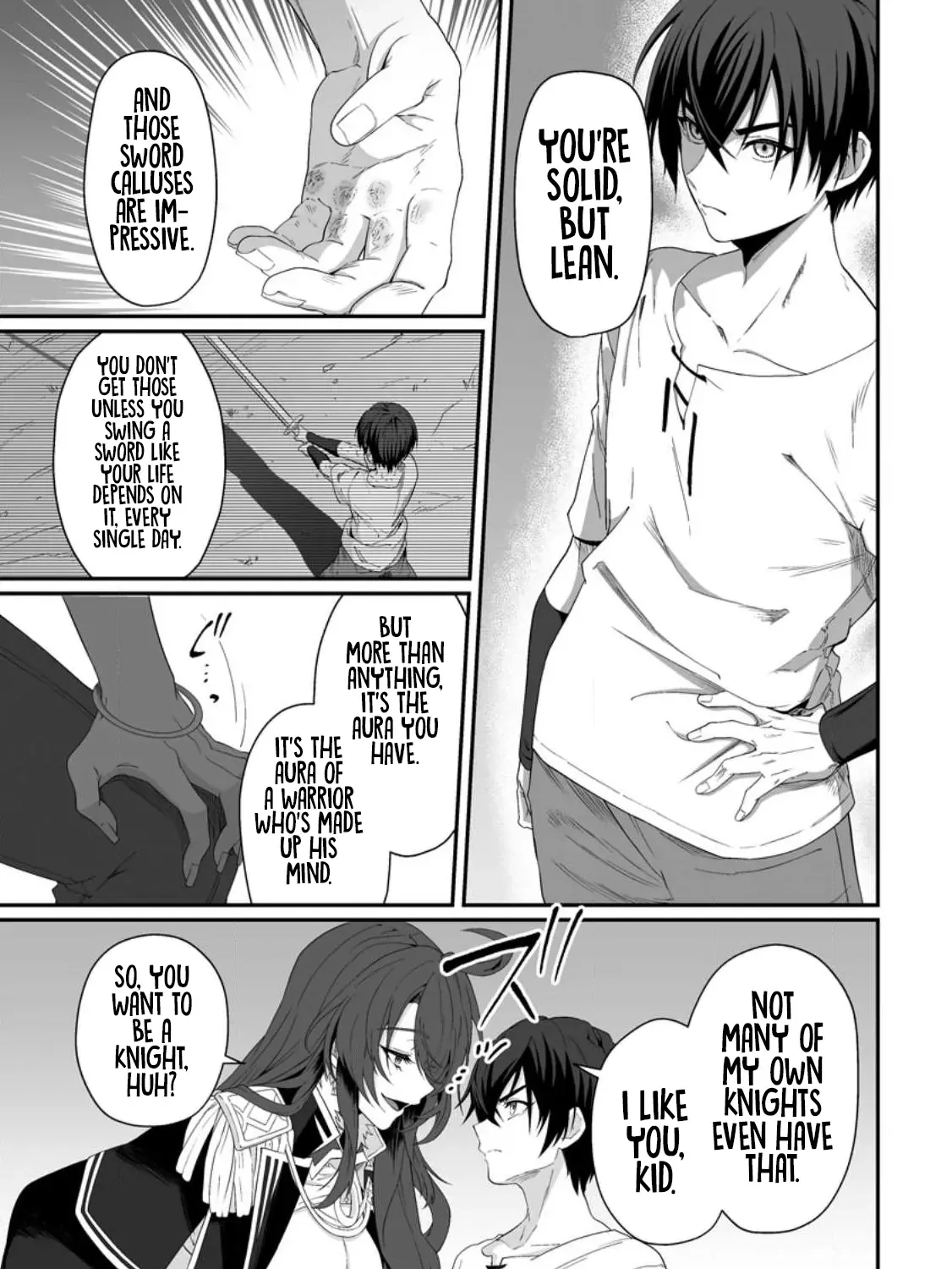 I, the Only Male Knight in a Chastity-Reversed World, Entered the Female Knight Academy and Was Treated as a Hero for Some Reason: Unrivaled in the Harem with My Unequaled Skills Chapter 1 page 19 - 