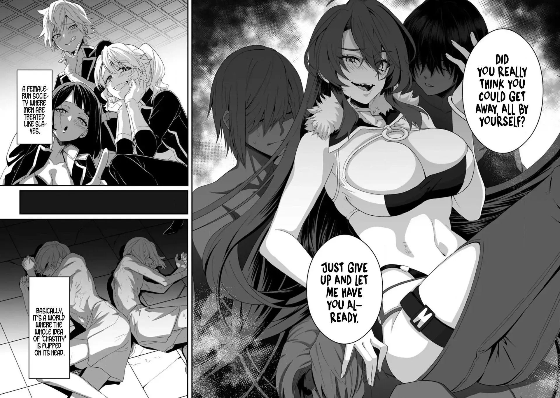 I, the Only Male Knight in a Chastity-Reversed World, Entered the Female Knight Academy and Was Treated as a Hero for Some Reason: Unrivaled in the Harem with My Unequaled Skills Chapter 1 page 3 - 