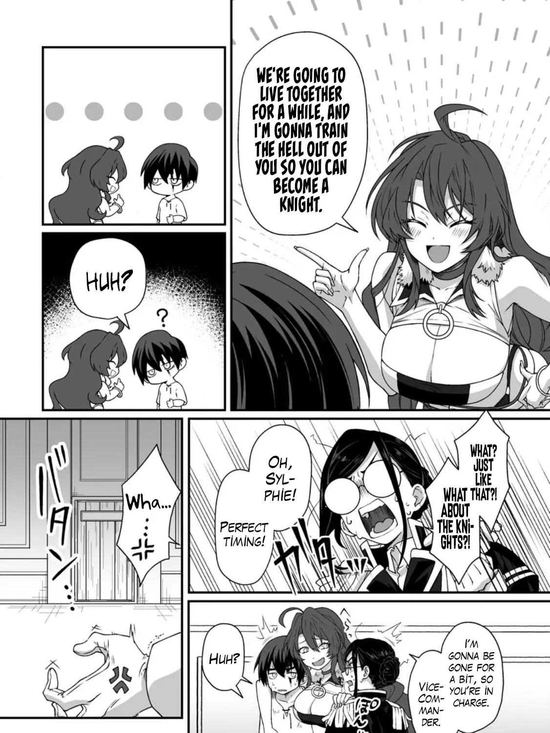 I, the Only Male Knight in a Chastity-Reversed World, Entered the Female Knight Academy and Was Treated as a Hero for Some Reason: Unrivaled in the Harem with My Unequaled Skills Chapter 1 page 43 - 