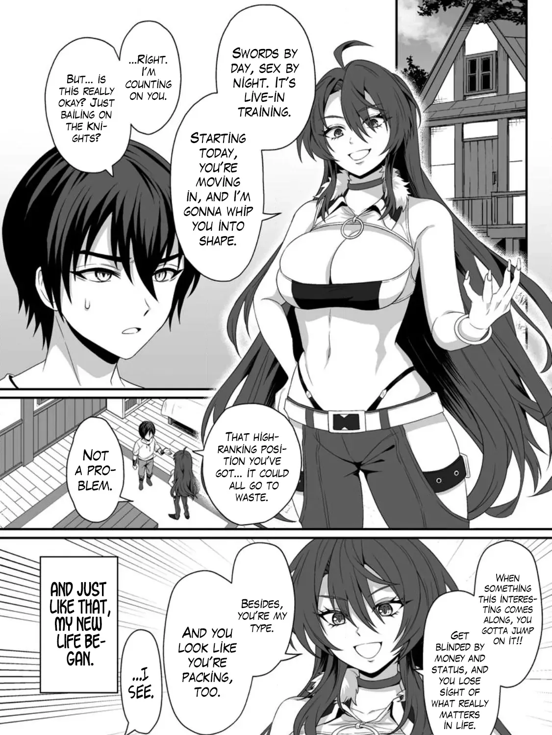 I, the Only Male Knight in a Chastity-Reversed World, Entered the Female Knight Academy and Was Treated as a Hero for Some Reason: Unrivaled in the Harem with My Unequaled Skills Chapter 1 page 45 - 