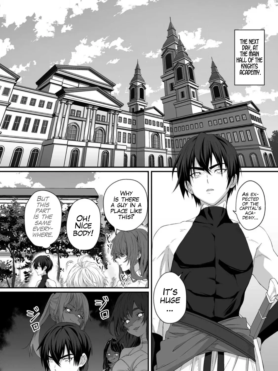 I, the Only Male Knight in a Chastity-Reversed World, Entered the Female Knight Academy and Was Treated as a Hero for Some Reason: Unrivaled in the Harem with My Unequaled Skills Chapter 2 page 31 - 