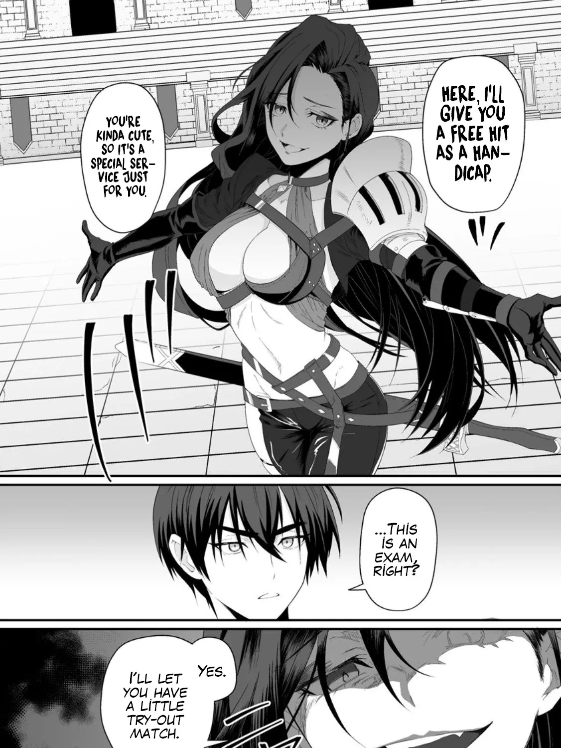 I, the Only Male Knight in a Chastity-Reversed World, Entered the Female Knight Academy and Was Treated as a Hero for Some Reason: Unrivaled in the Harem with My Unequaled Skills Chapter 2 page 51 - 