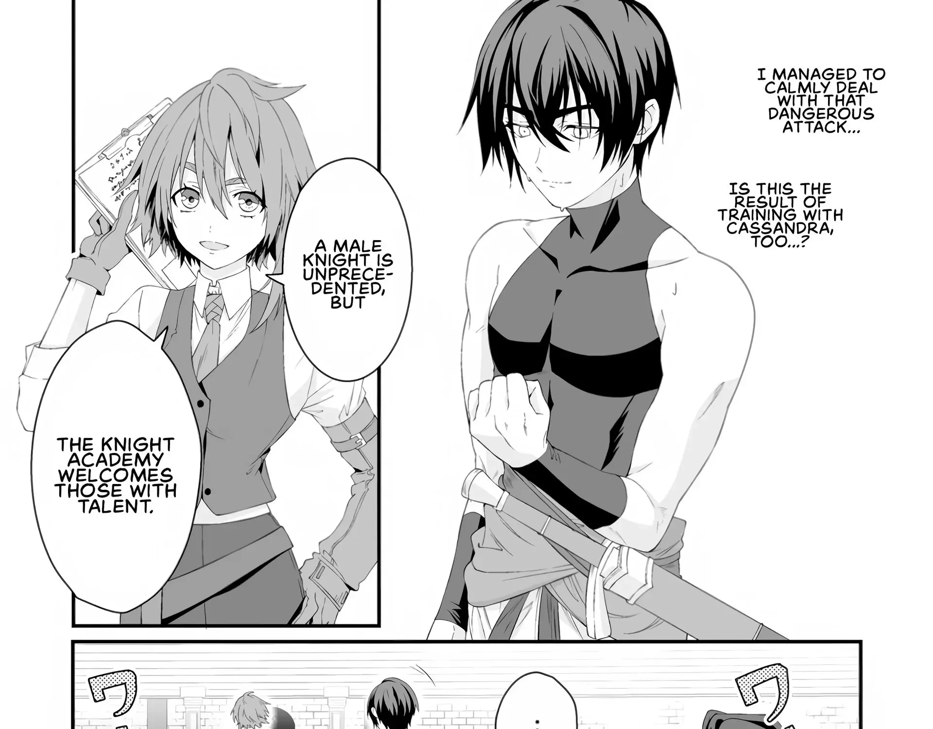 I, the Only Male Knight in a Chastity-Reversed World, Entered the Female Knight Academy and Was Treated as a Hero for Some Reason: Unrivaled in the Harem with My Unequaled Skills Chapter 3 page 20 - 