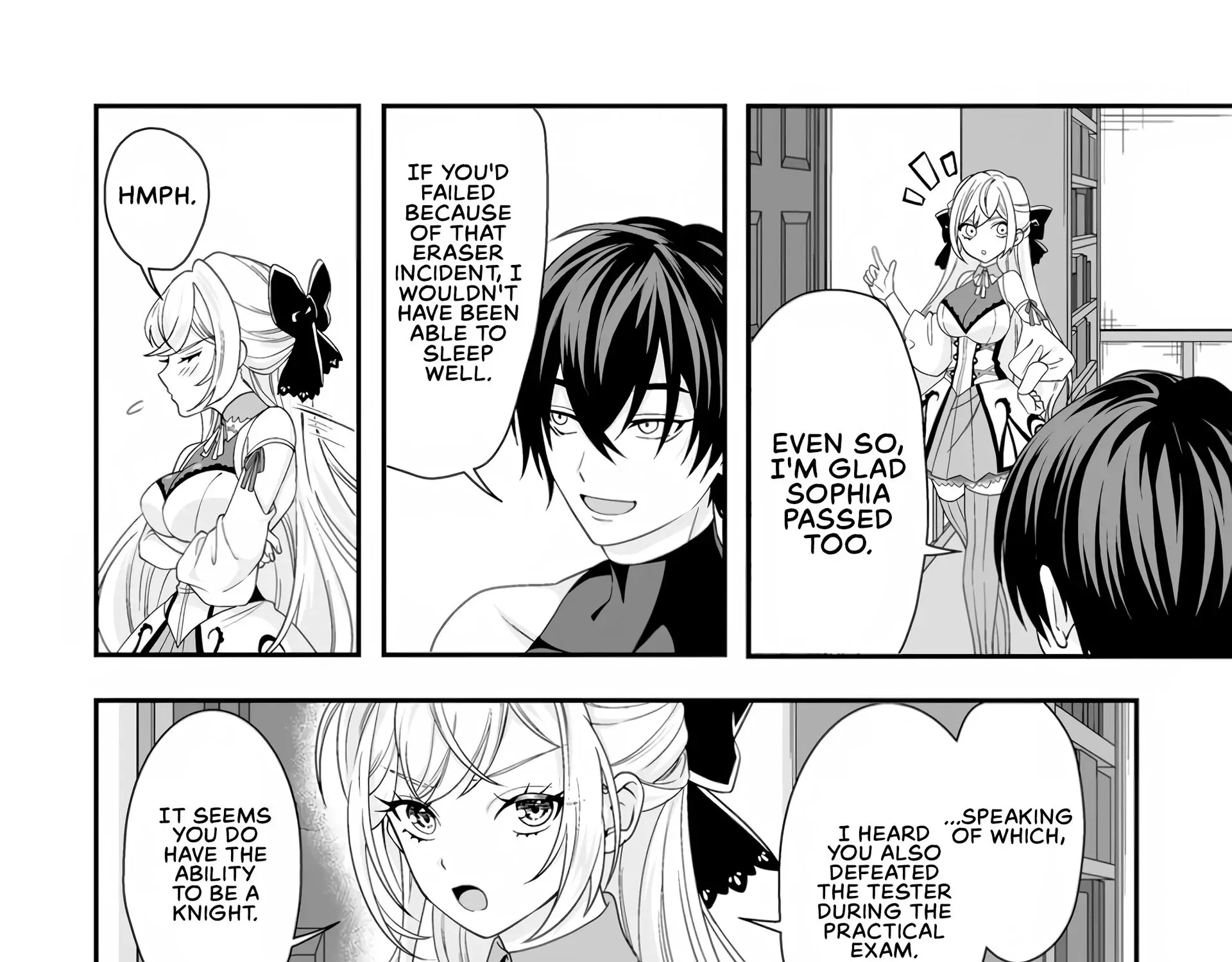 I, the Only Male Knight in a Chastity-Reversed World, Entered the Female Knight Academy and Was Treated as a Hero for Some Reason: Unrivaled in the Harem with My Unequaled Skills Chapter 3 page 32 - 