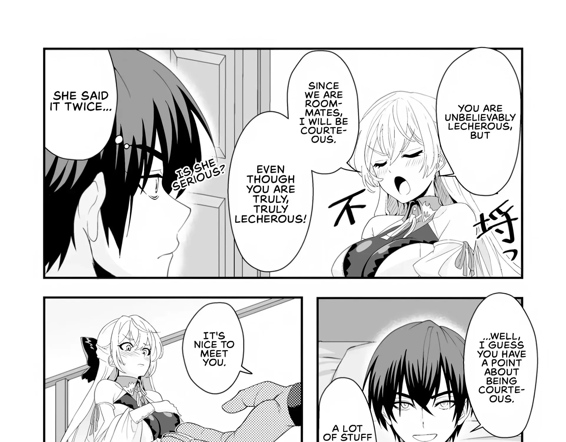 I, the Only Male Knight in a Chastity-Reversed World, Entered the Female Knight Academy and Was Treated as a Hero for Some Reason: Unrivaled in the Harem with My Unequaled Skills Chapter 3 page 34 - 