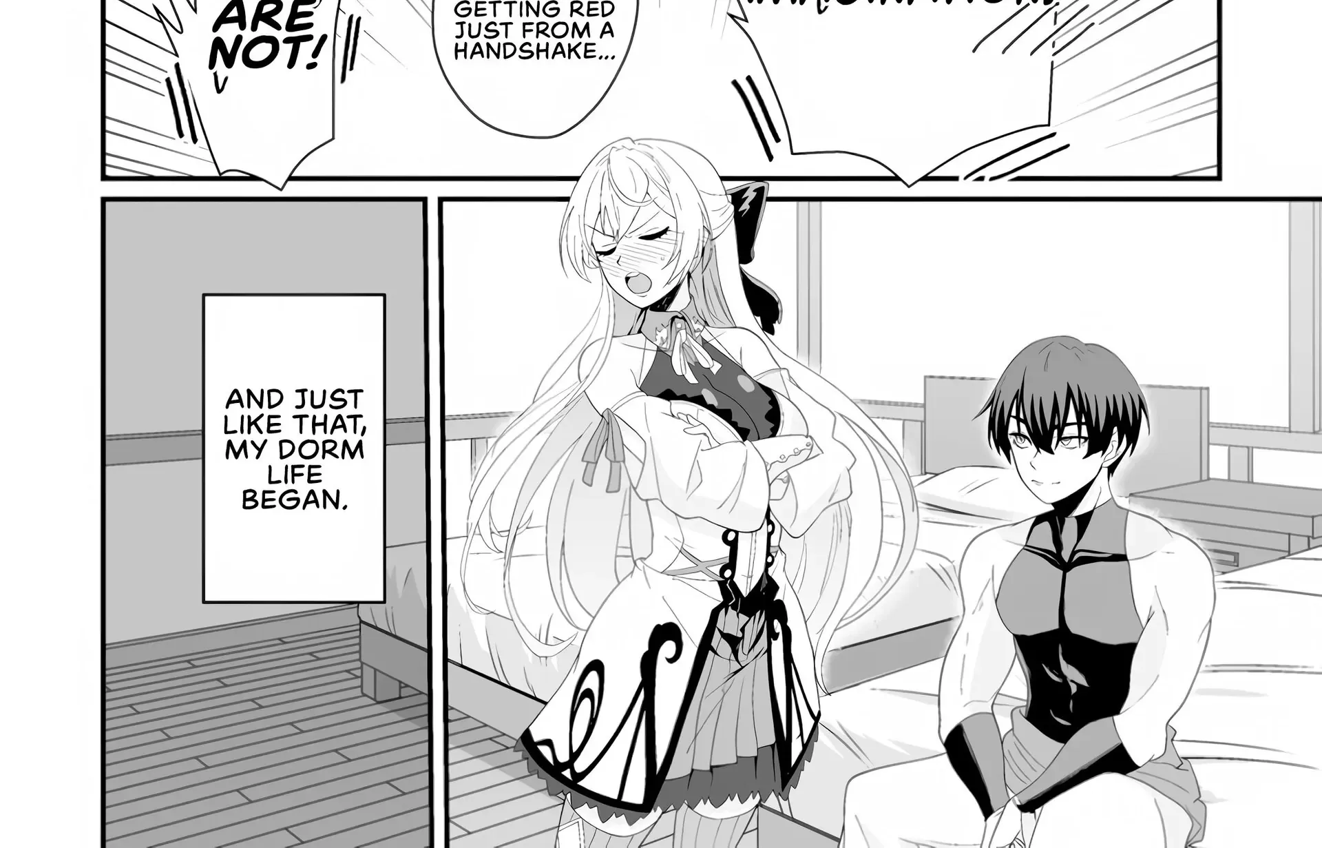 I, the Only Male Knight in a Chastity-Reversed World, Entered the Female Knight Academy and Was Treated as a Hero for Some Reason: Unrivaled in the Harem with My Unequaled Skills Chapter 3 page 37 - 