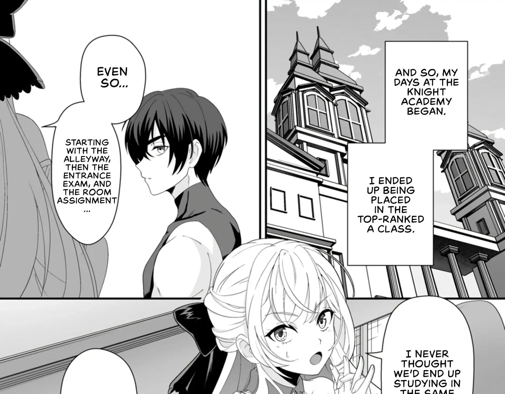 I, the Only Male Knight in a Chastity-Reversed World, Entered the Female Knight Academy and Was Treated as a Hero for Some Reason: Unrivaled in the Harem with My Unequaled Skills Chapter 4 page 35 - 
