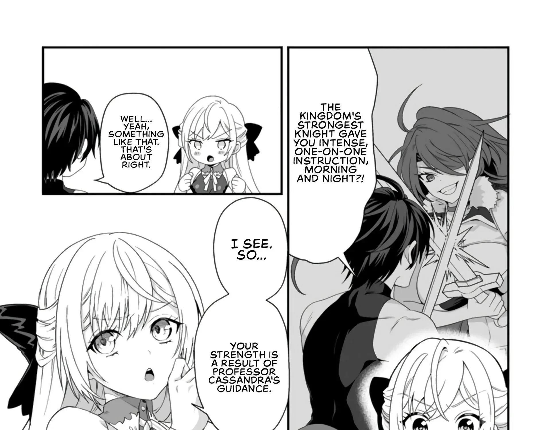 I, the Only Male Knight in a Chastity-Reversed World, Entered the Female Knight Academy and Was Treated as a Hero for Some Reason: Unrivaled in the Harem with My Unequaled Skills Chapter 4 page 43 - 