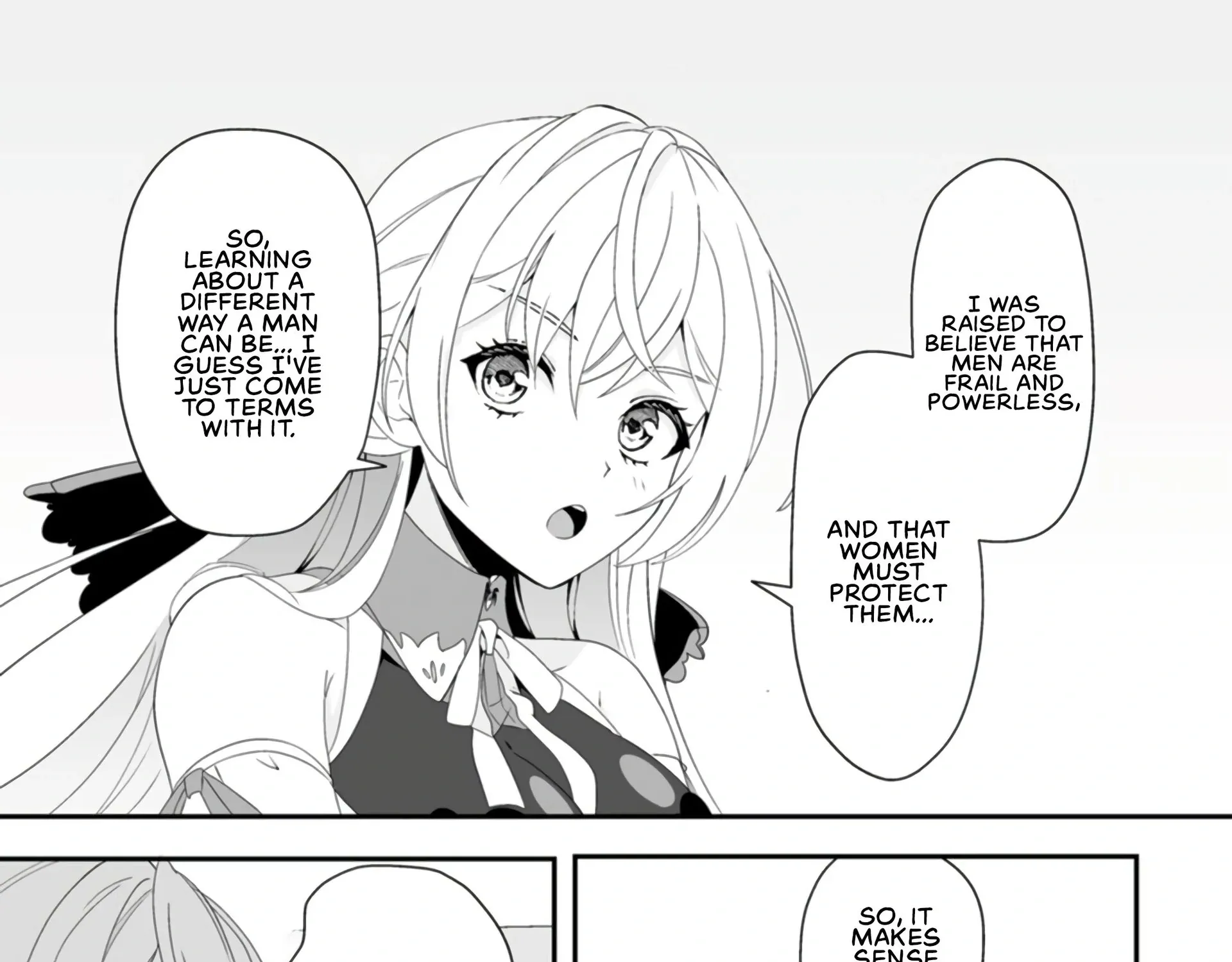 I, the Only Male Knight in a Chastity-Reversed World, Entered the Female Knight Academy and Was Treated as a Hero for Some Reason: Unrivaled in the Harem with My Unequaled Skills Chapter 4 page 45 - 