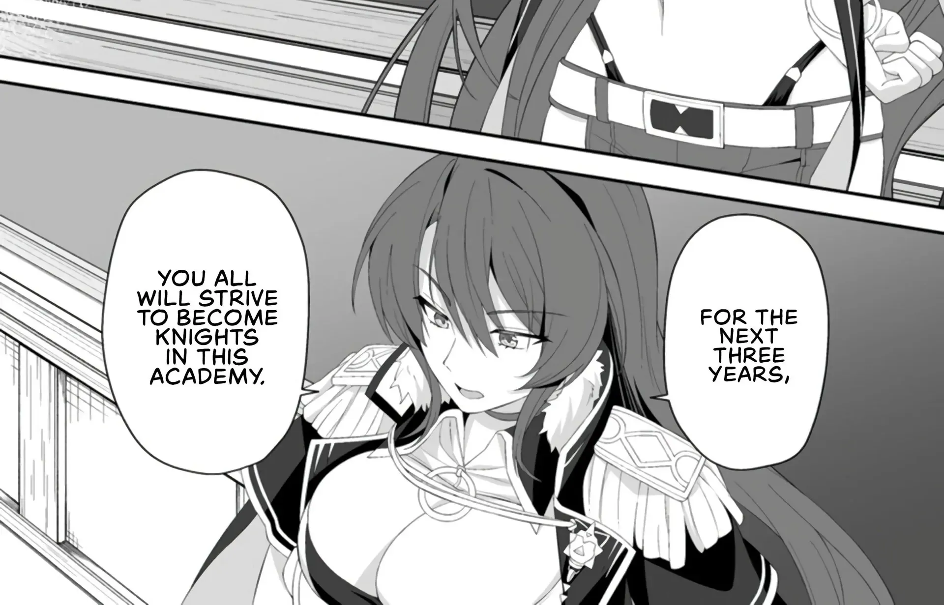 I, the Only Male Knight in a Chastity-Reversed World, Entered the Female Knight Academy and Was Treated as a Hero for Some Reason: Unrivaled in the Harem with My Unequaled Skills Chapter 4 page 48 - 