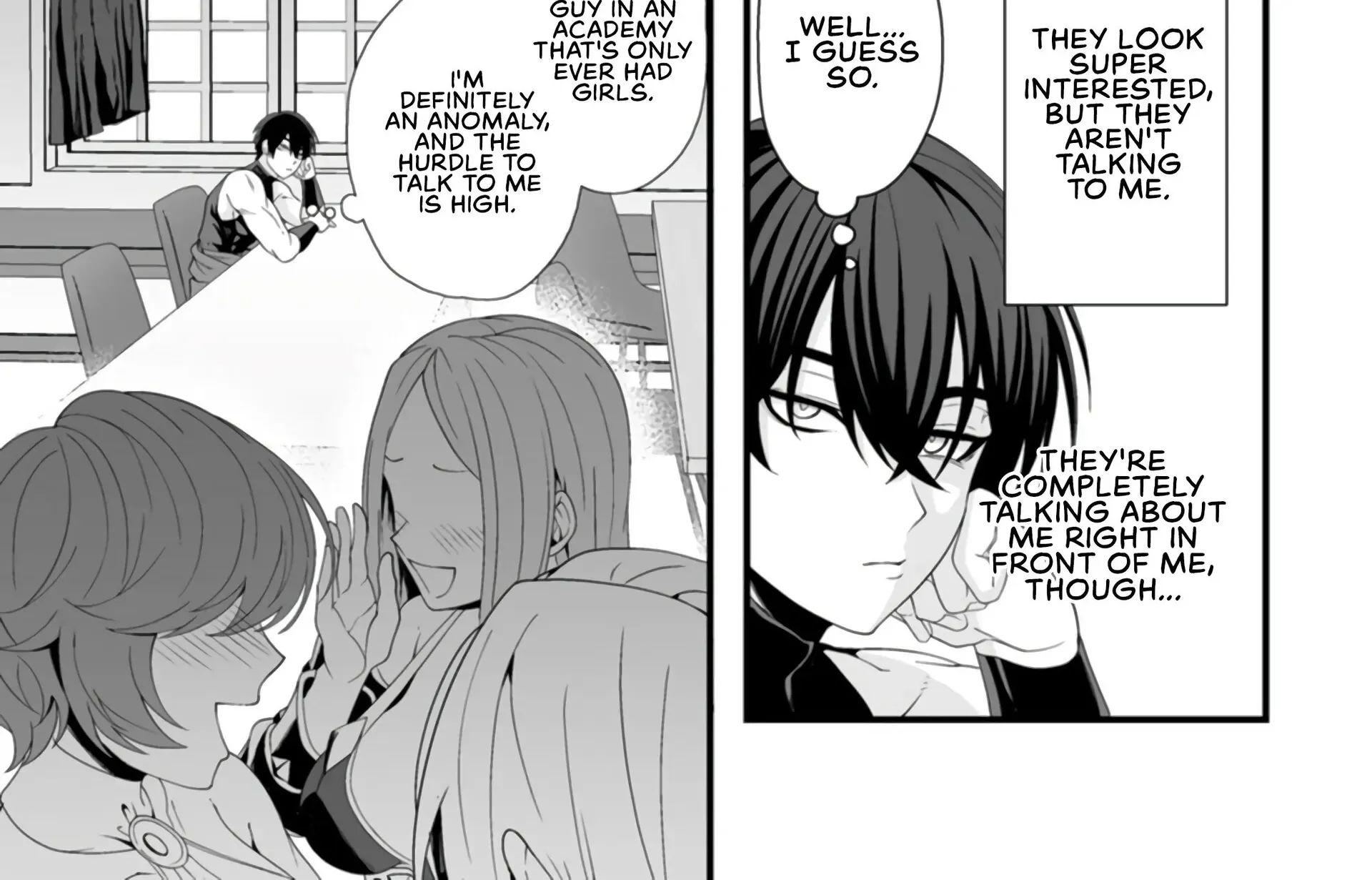 I, the Only Male Knight in a Chastity-Reversed World, Entered the Female Knight Academy and Was Treated as a Hero for Some Reason: Unrivaled in the Harem with My Unequaled Skills Chapter 4 page 56 - 
