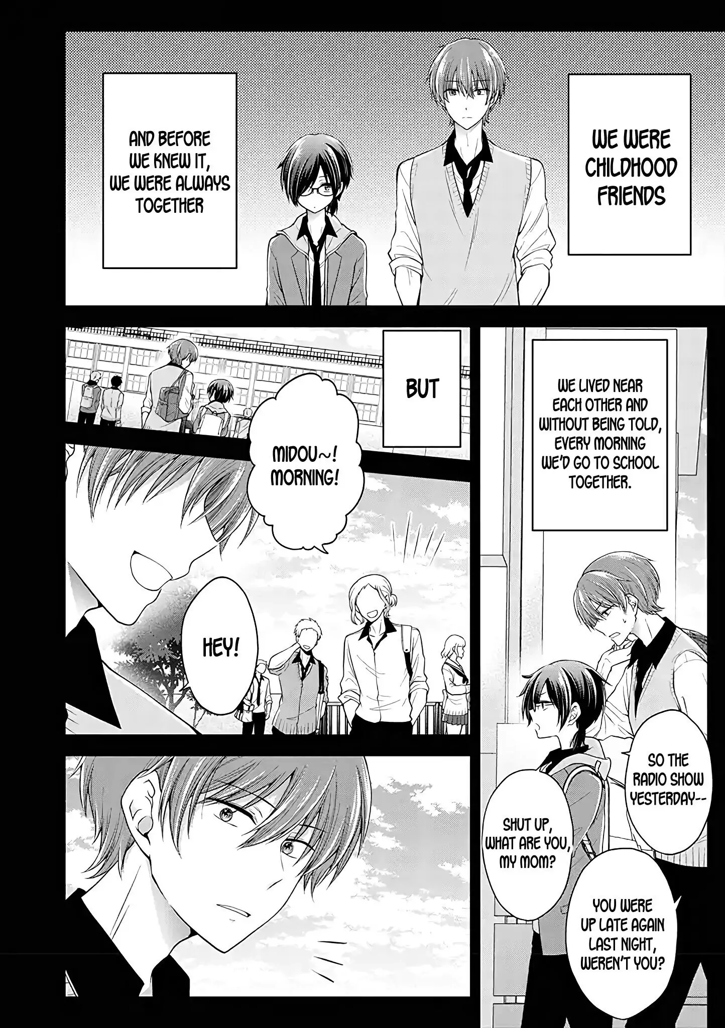 I Think I Turned My Childhood Friend Into a Girl Chapter 1.03 page 1 - 