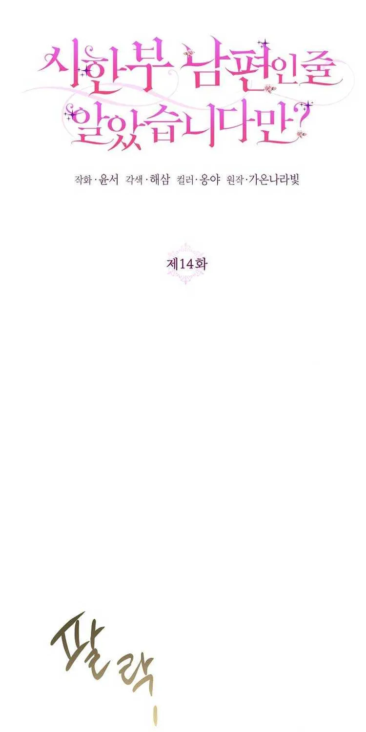 I Thought You Were A Time-Limited Husband Chapter 14 page 5 - 