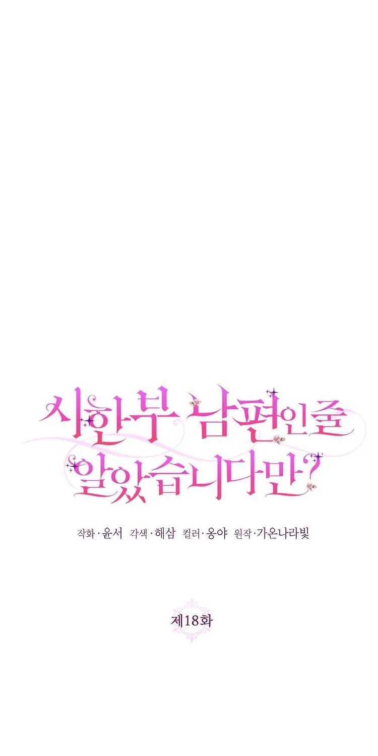I Thought You Were A Time-Limited Husband Chapter 18 page 3 - 