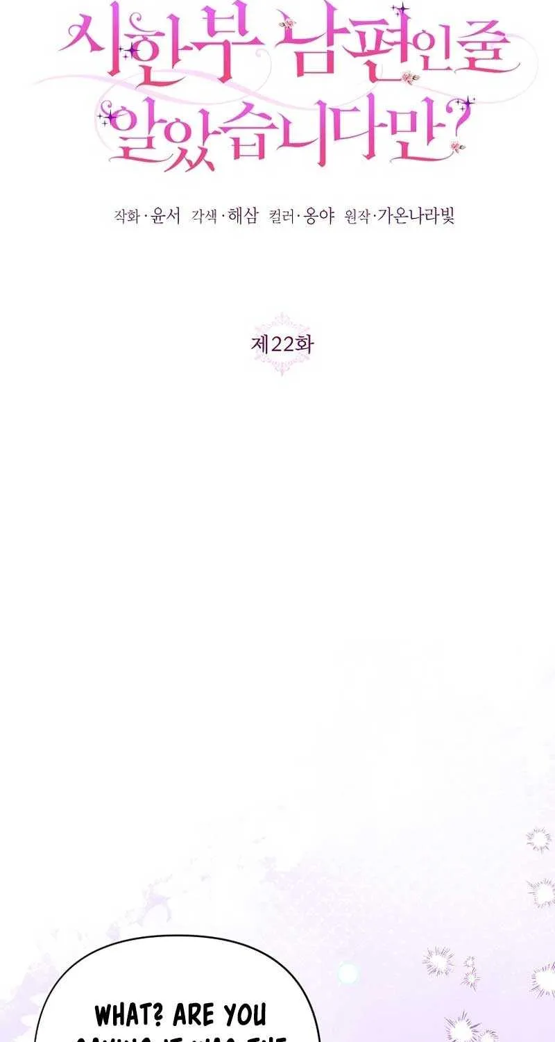 I Thought You Were A Time-Limited Husband Chapter 22 page 22 - 