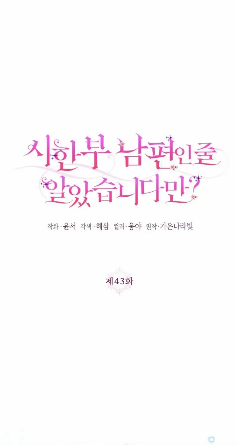 I Thought You Were A Time-Limited Husband Chapter 43 page 40 - 
