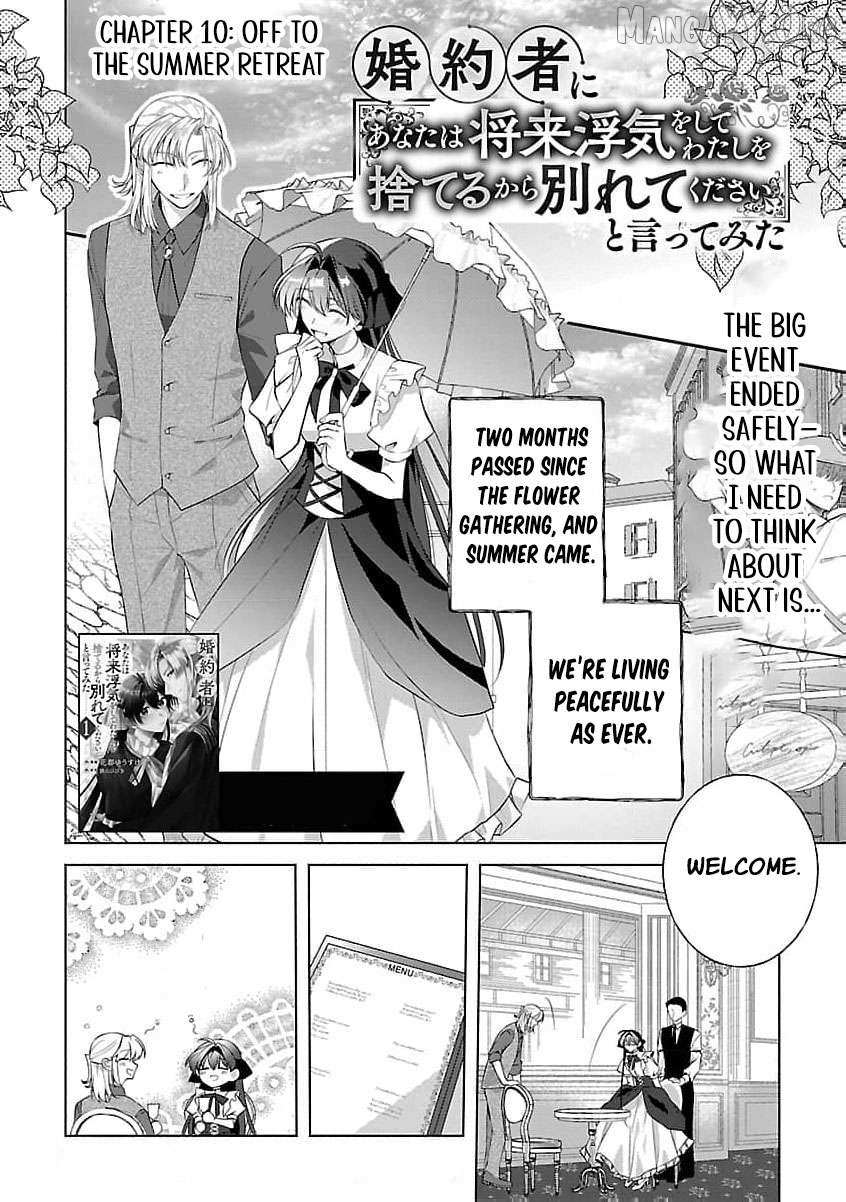 I Told My Fiancé: ‘You’ll Cheat on Me and Abandon Me in the Future, So Let’s Break Up’ Chapter 10 page 6 - 