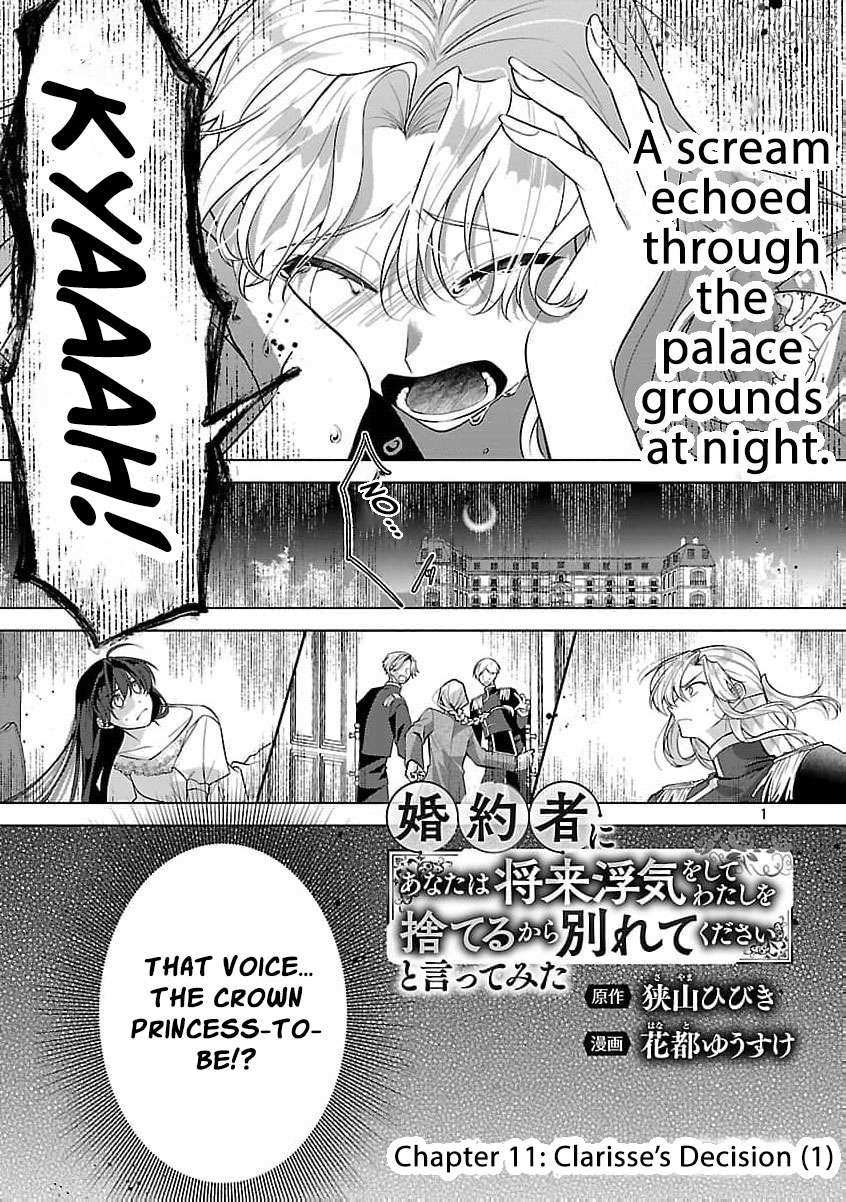 I Told My Fiancé: ‘You’ll Cheat on Me and Abandon Me in the Future, So Let’s Break Up’ Chapter 11 page 4 - 