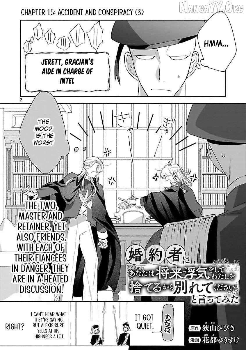 I Told My Fiancé: ‘You’ll Cheat on Me and Abandon Me in the Future, So Let’s Break Up’ Chapter 15 page 6 - 