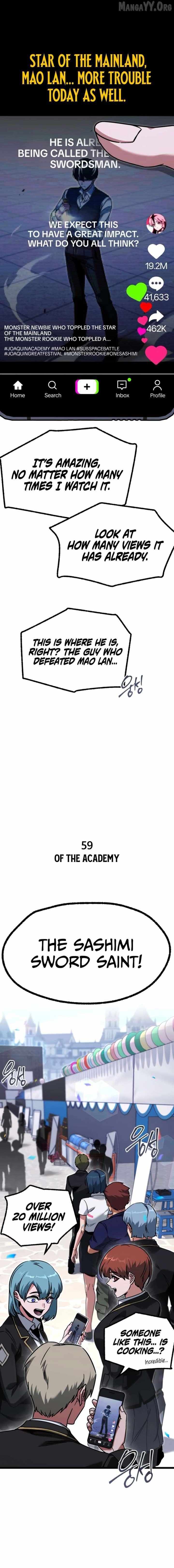 I Took over The Academy With a Single Sashimi Knife Chapter 59 page 7 - 