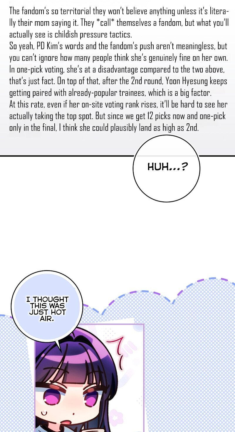 I Tried to Debut My Kid, But Ended Up Debuting Myself Chapter 70 page 71 - 