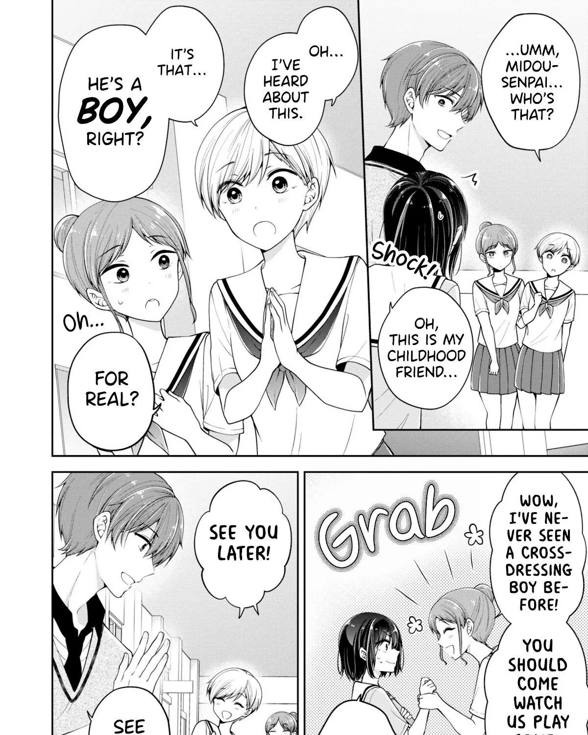 I turned my childhood friend (♂) into a girl Chapter 17.6 page 3 - 