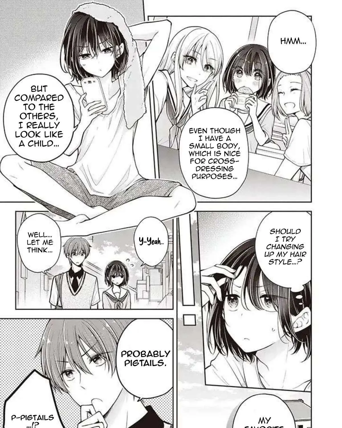 I turned my childhood friend (♂) into a girl Chapter 54.5 page 2 - 