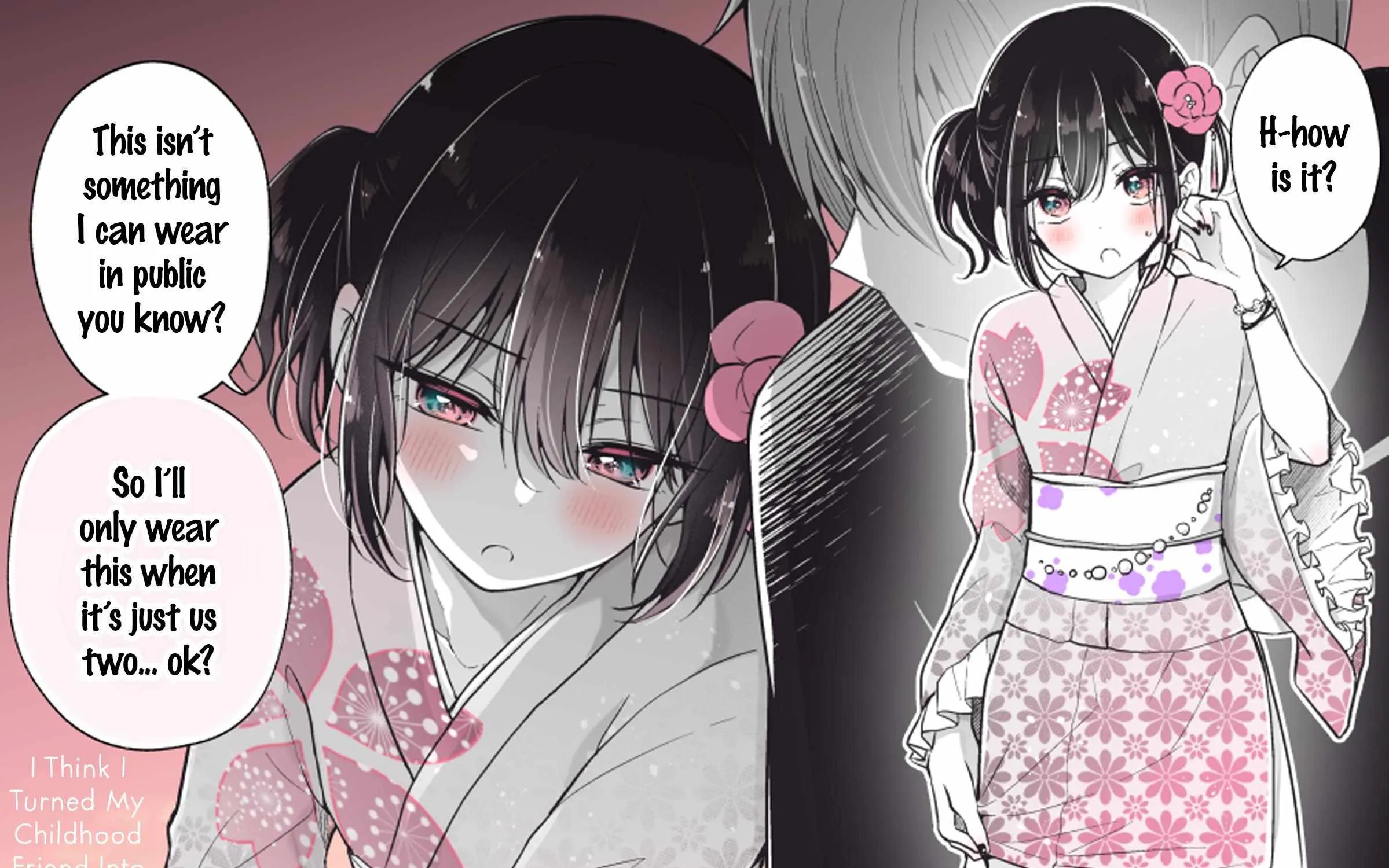 I turned my childhood friend (♂) into a girl Chapter 70.1 page 3 - 