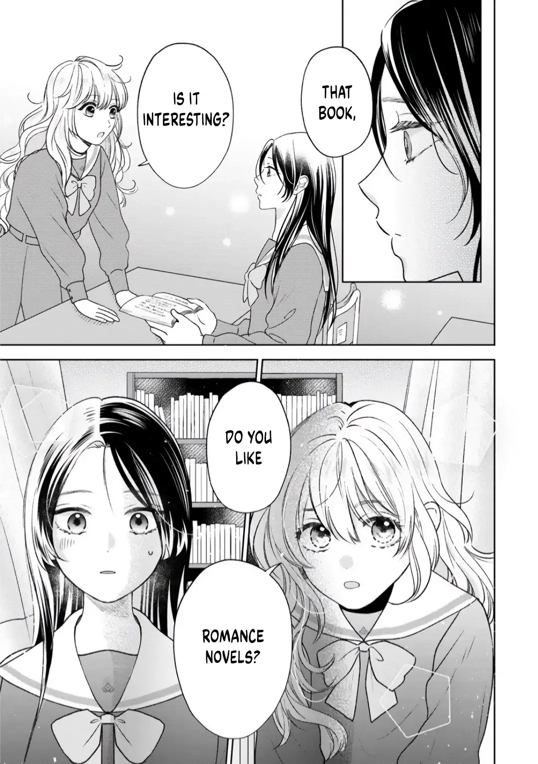 "I Wanna Touch You." Then Love Begins. Chapter 1 page 11 - 