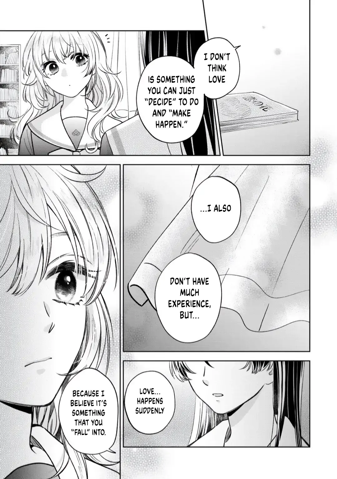 "I Wanna Touch You." Then Love Begins. Chapter 1 page 15 - 